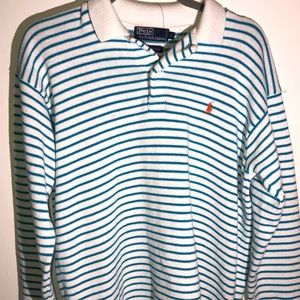 Vintage Polo Custom Fit Collared Shirt